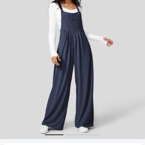 Halara wide leg overalls